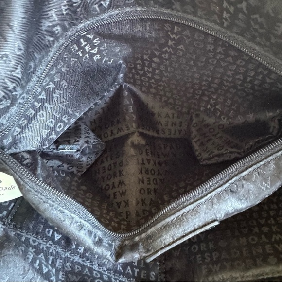 Kate Spade Medium Sized Black Nylon Tote Bag - Picture 4 of 14